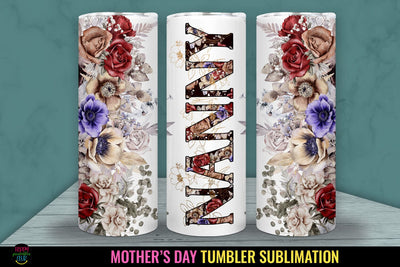 Nanny Tumbler Sublimation I Mothers Day Tumbler Wrap PNG Sublimation Happy Printables Club 