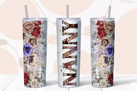 Nanny Tumbler Sublimation I Mothers Day Tumbler Wrap PNG Sublimation Happy Printables Club 