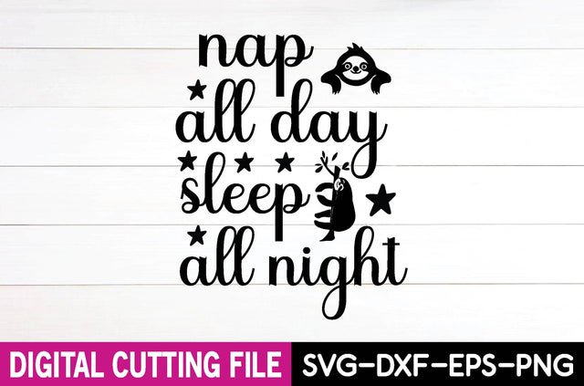nap all day sleep all night SVG md faruk hossain 