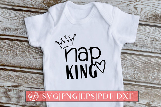 Nap King Baby Quote SVG Design SVG MockupSvgVenue 