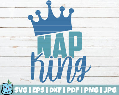 Nap King SVG MintyMarshmallows 