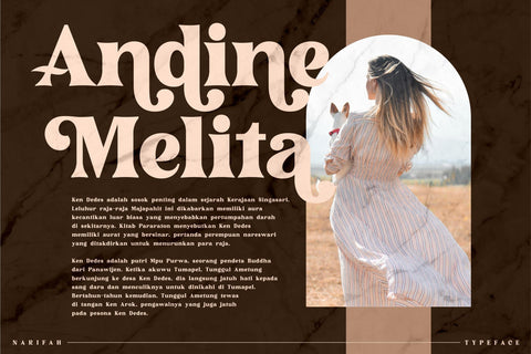 Narifah Typeface Font Storytype Studio 