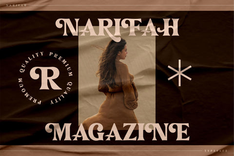 Narifah Typeface Font Storytype Studio 
