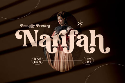 Narifah Typeface Font Storytype Studio 