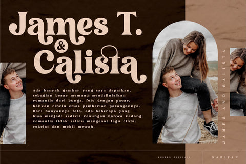 Narifah Typeface Font Storytype Studio 