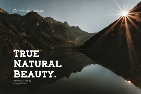 Narji - Modern Slab Serif Typeface Font Masyafi Studio 