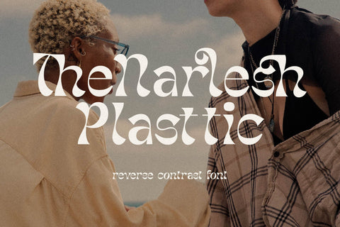 Narlesh Plasttic Typeface Font Storytype Studio 