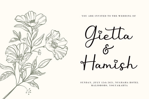 Narllina Font AEN Creative Store 