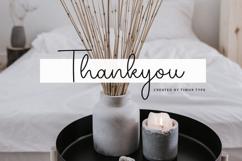 Natalia Signature - Handwritten Script font Font Timur type 