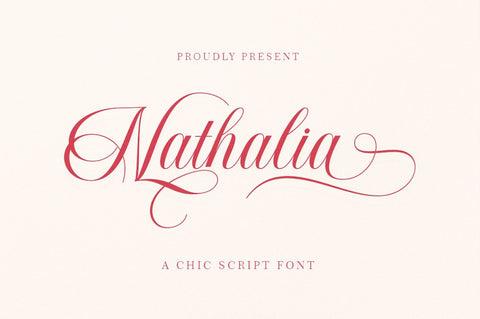 Nathalia Font RomieStudio 