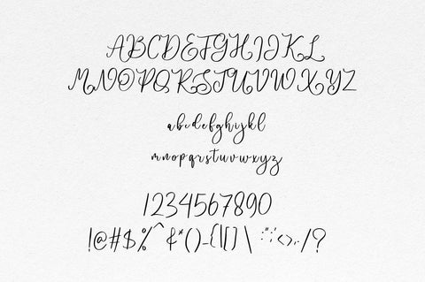 Nathalia - Modern Calligraphy Font Font Vultype Co 