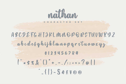 Nathan Script Font Font Typobia 