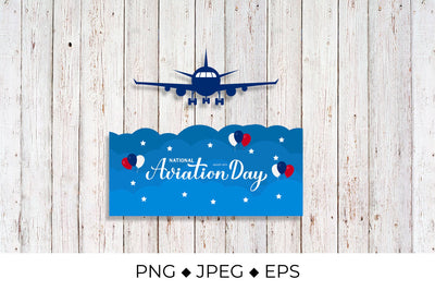 National Aviation Day Sublimation LaBelezoka 