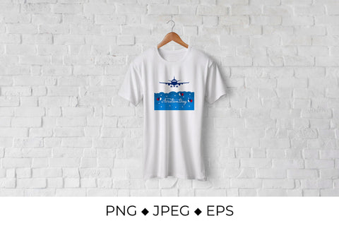 National Aviation Day Sublimation LaBelezoka 