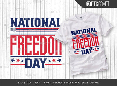 National Freedom Day SVG Cut File | 1 February Svg | Independence Day Svg | Memorial Day | Freedom Svg | Liberty Svg | Holiday Svg | National Freedom Day Quote SVG ETC Craft 