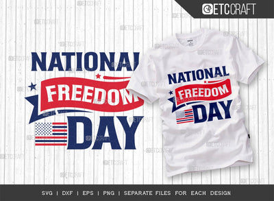 National Freedom Day SVG Cut File | 1 February Svg | Independence Day Svg | Memorial Day | Freedom Svg | Liberty Svg | Holiday Svg | National Freedom Day Quote SVG ETC Craft 