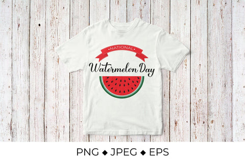 National Watermelon Day Sublimation LaBelezoka 