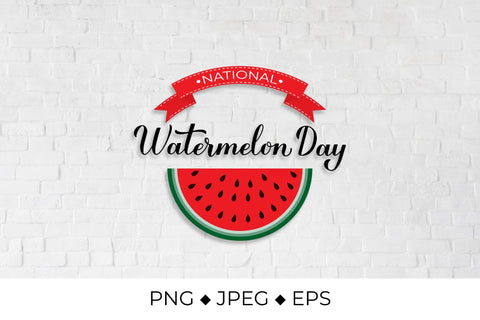 National Watermelon Day Sublimation LaBelezoka 