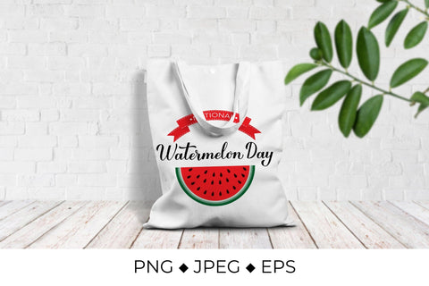 National Watermelon Day Sublimation LaBelezoka 