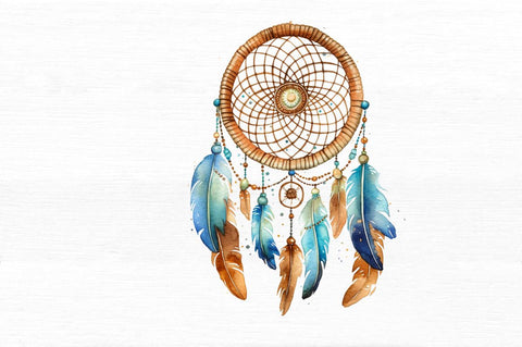 Native American Dreamcatcher Watercolor Sublimation Regulrcrative 