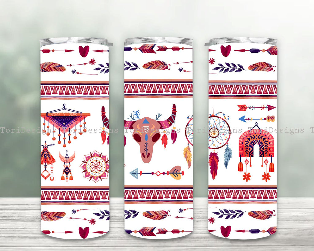 Native American Tumbler, Skinny 20oz Tumbler Wrap, Sublimation PNG ...