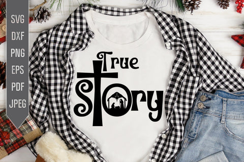 Nativity Christmas Ornament Svg Bundle. Round Christmas Ornaments Svg. Merry Christmas Svg. Christian Quotes. Jesus Christ Dxf Eps Png Pdf SVG Mint And Beer Creations 