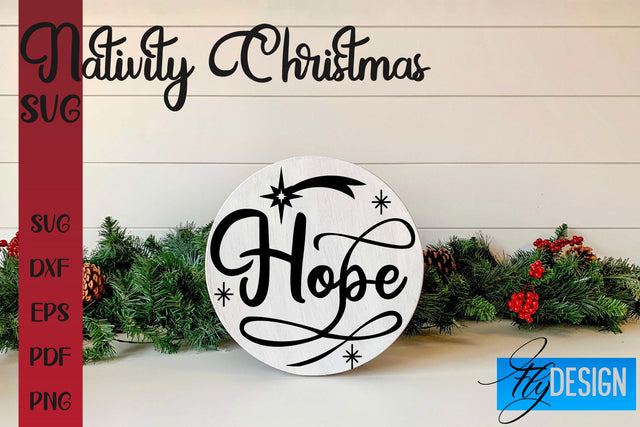 Nativity Christmas SVG | Christmas SVG SVG Fly Design 