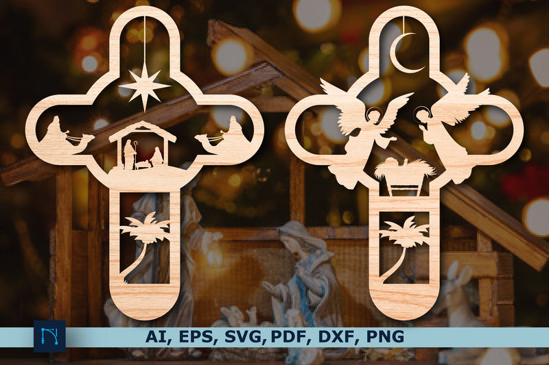 NATIVITY SCENE Christmas SVG bundle SVG MD JOYNAL ABDIN 