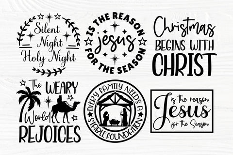 Nativity Scene SVG Bundle, Christmas Svg Cut Files SVG TonisArtStudio 