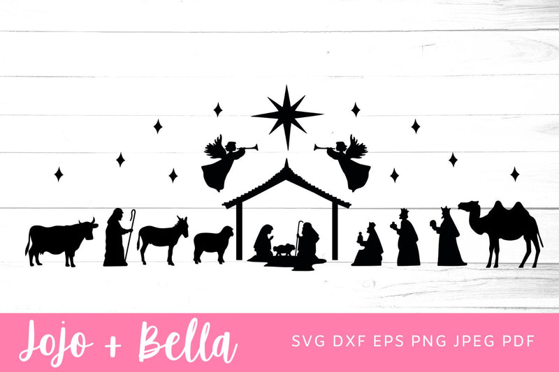 Nativity svg, nativity scene svg, nativity png, a christmas story svg ...