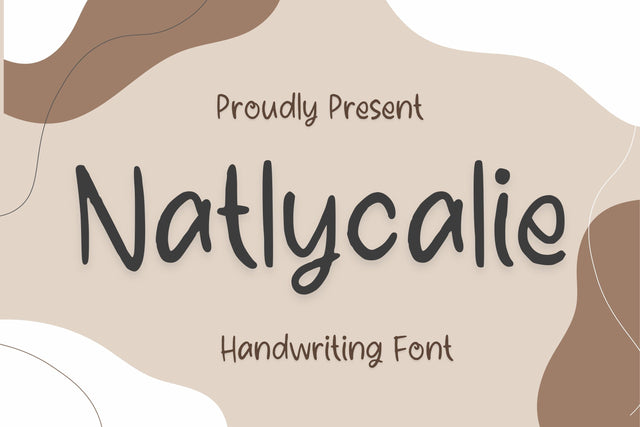 Natlycalie Handwriting Font Font Aisyah 