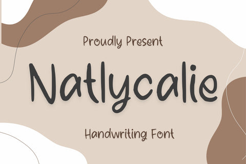 Natlycalie Handwriting Font Font Aisyah 