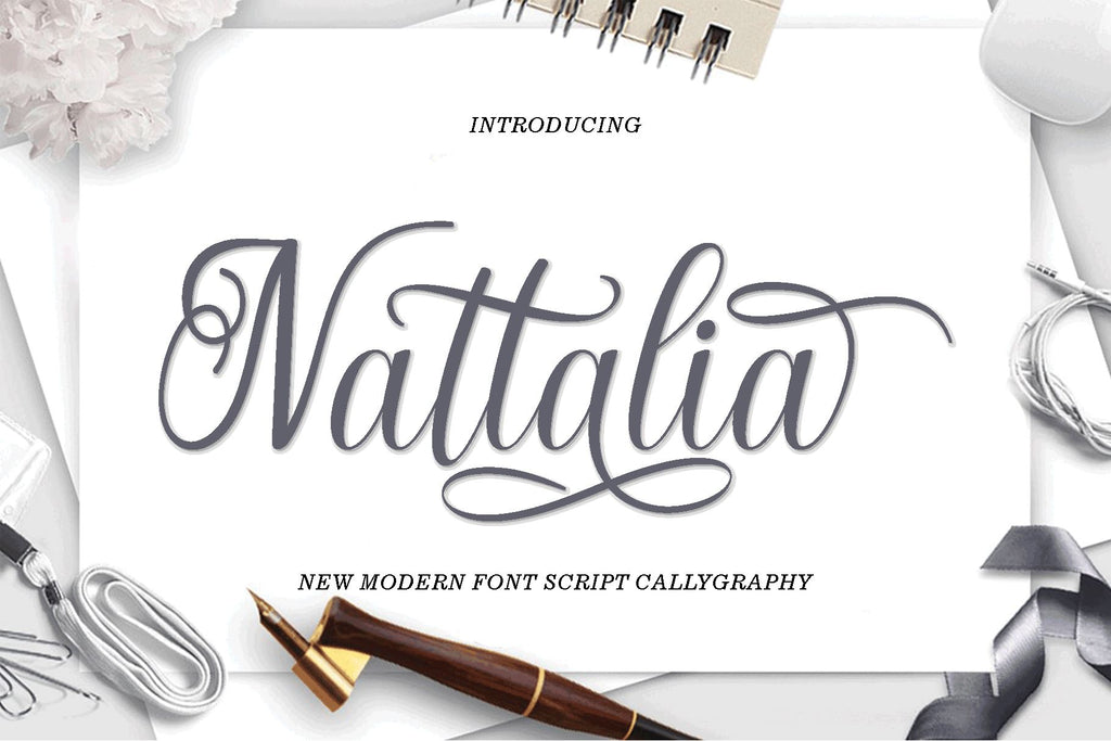 Nattalia Script - So Fontsy