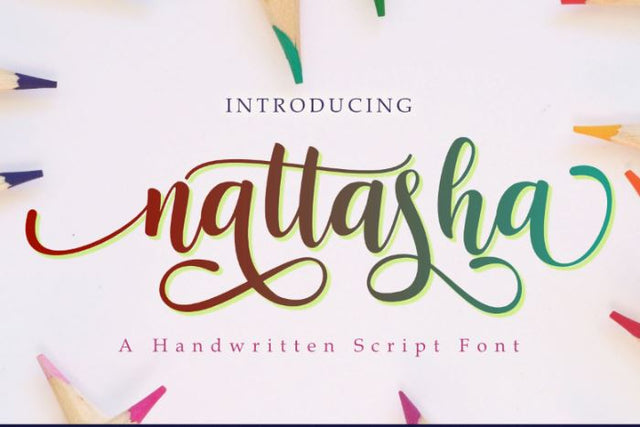 Nattasha Font Madatype Studio 