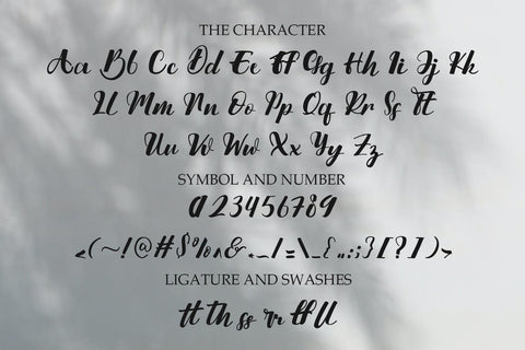 Nattijah Luxury Calligraphy Font Font nearzz 