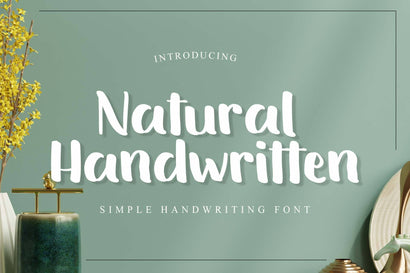 Natural Handwritten Font love script 