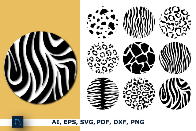 natural patterns Keychain SVG Bundle SVG MD JOYNAL ABDIN 