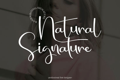 Natural Signature Font Erik Studio 