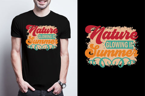 Nature Glowing in Summer Sublimation SVGArt 