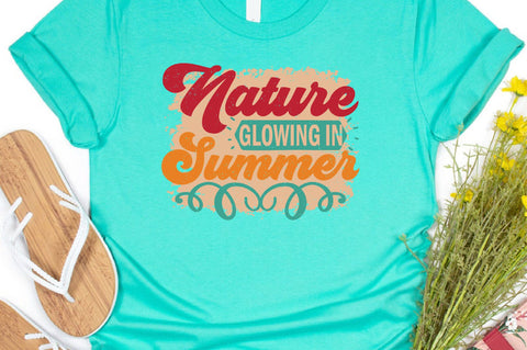 Nature Glowing in Summer Sublimation SVGArt 