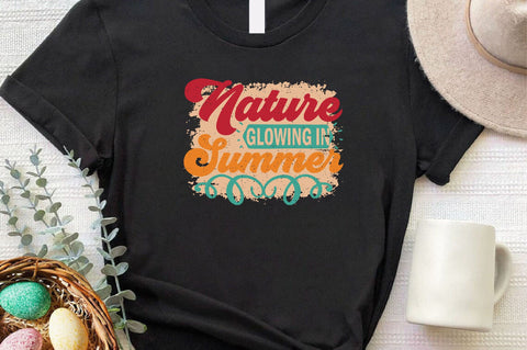 Nature Glowing in Summer Sublimation SVGArt 