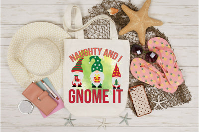 Naughty and i gnome it sublimation Sublimation SVGista 