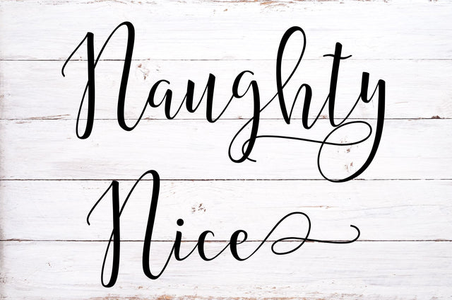 Naughty and Nice Words, Christmas Files, Christmas Shirts SVG RedFoxDesignsUS 