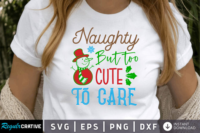 Naughty but too SVG Design SVG Regulrcrative 