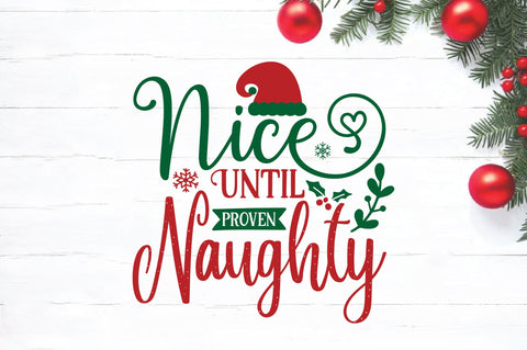 Naughty Christmas SVG Bundle SVG Ariyan 