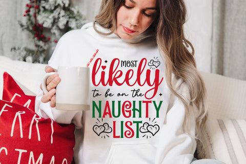 Naughty Christmas SVG Bundle SVG DESIGNISTIC 