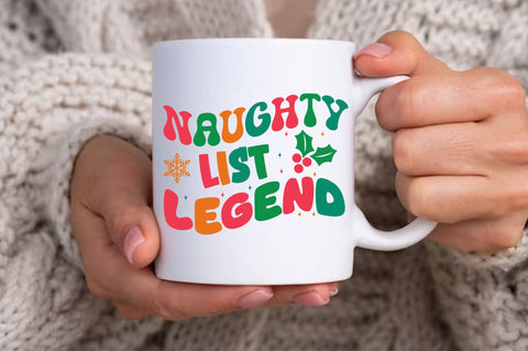 Naughty list legend SVG Design SVG Regulrcrative 