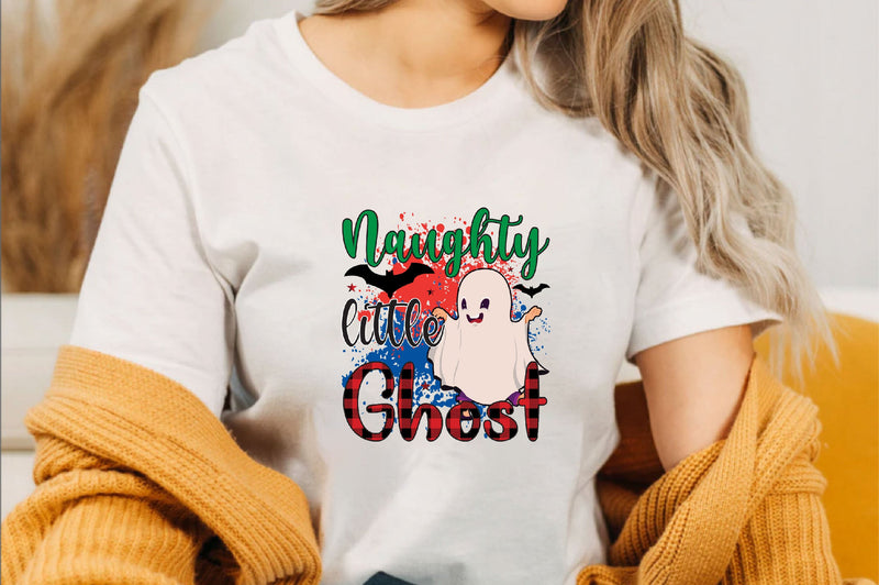 naughty little ghost Sublimation SVGArt 