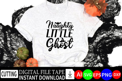 Naughty Little Ghost SVG CraftlabSvg29 
