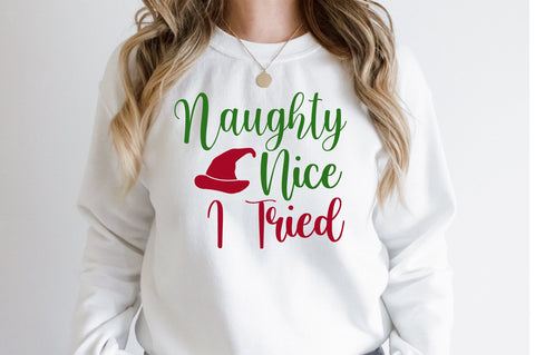 Naughty Nice I Tried svg SVG orpitasn 